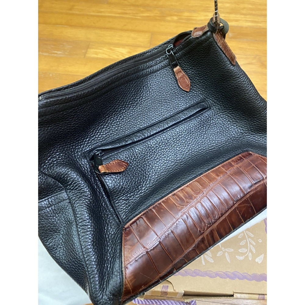 Brighton Vintage Leather‎ Shoulder Bag Dolores Please See Pics With Box/dust Bag - Picture 10 of 16